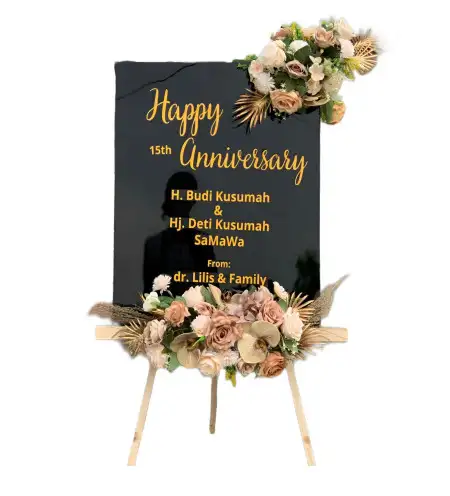 Papan Bunga Akrilik Sumberanom