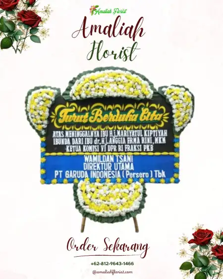 Papan Bunga Duka Sumberanom